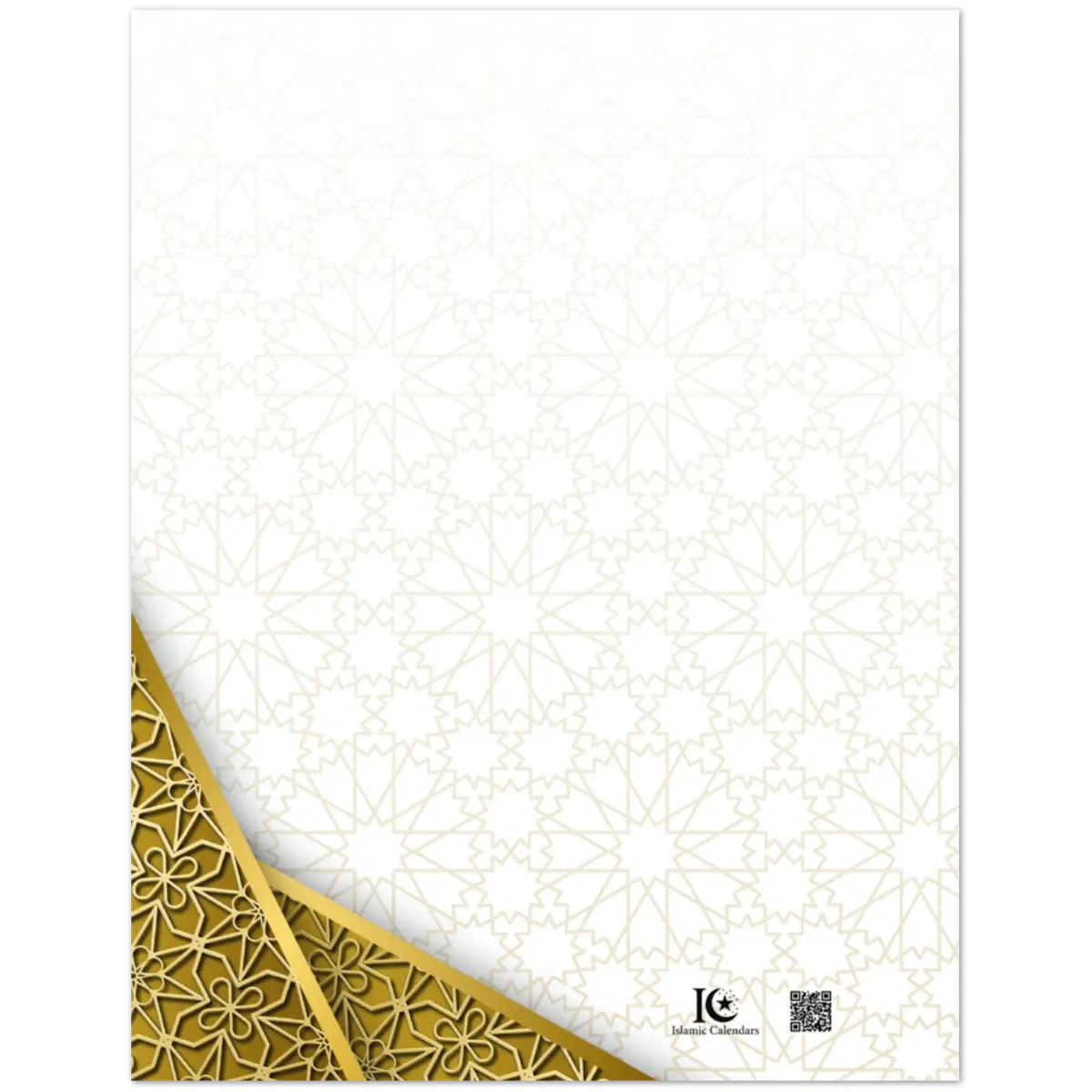 Mabrook Greeting Card | Congratulations | مَبْرُوكْ | Gold Arabic Calligraphy Design | Pack of 10 Greeting Cards (Folded, Premium envelopes included) | (US & CA) | By Islamic Calendars - Islamic Calendars